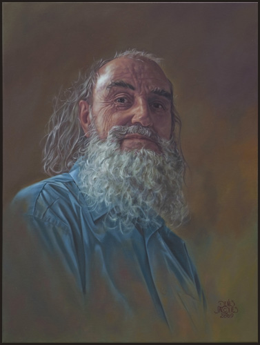 Michel Dupré. Oil on canvas, 24 x 18 in.
