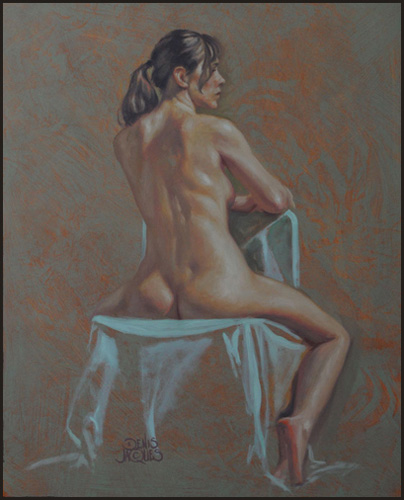 Janny_02. Oil on Canvas, 20 x 16 in. SOLD