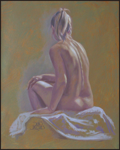 Julee_02. Oil on Canvas, 20 x 16 in. SOLD