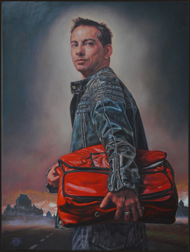 Jean Surprenant. Oil on canvas, 40 x 30 in.