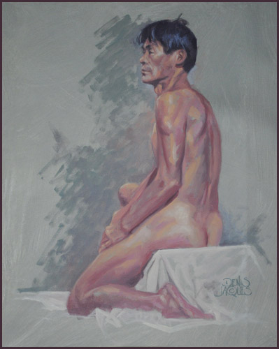 Napoléon_09. Oil on canvas, 20 x 16 in.